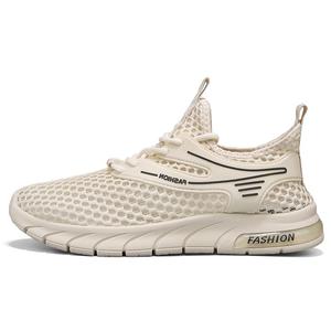 Низкие повседневные кроссовки для мужчин EGCHI, бежевый