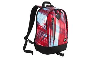 Nike Полиэстеровый рюкзак унисекс черно-красный