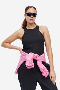 Спортивный топ drymove integral-бра H&M, черный