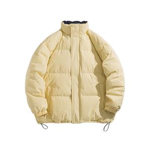 Пуховик парка унисекс FKFT, светло-желтый