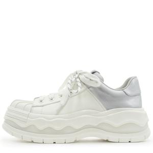 VITTORIO VENTURA Низкие повседневные туфли EGGSHELL, женские, белые и серебристые