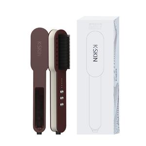Щипцы для завивки / Утюжки для выпрямления волос KSKIN, коричневый