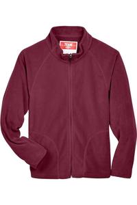 Куртка из микрофлиса Team 365 Youth Campus, бордовый