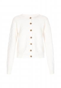 DreiMaster Vintage Кардиган из трикотажа в цвете off white