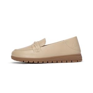 Обувь для пожилых людей, нескользящая, износостойкая, мягкая кожаная обувь, женские лоферы без шнуровки ZULIZ, Black