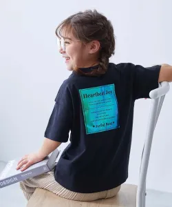 Детская футболка Box Silhouette 25SS Devirock, цвет 011-Square 2-Black