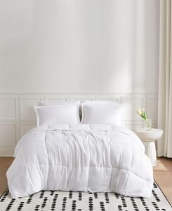 Комплект постельного белья из 3 предметов, цвет «стирка», однотонный, размер full/queen. Truly Soft, White