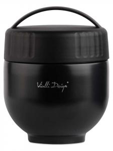 Vialli Design Черный термоконтейнер - 680 мл