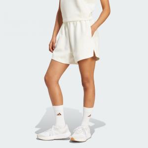 Шорты Adidas Soft Lux Loose Shorts, цвет Off White
