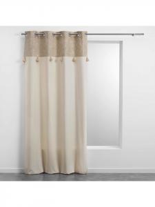 Douceur d’Intérieur Бежевая занавеска