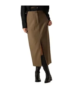 Юбка длиной до щиколотки в стиле макси Y.A.S, коричневый