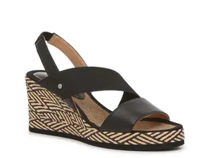 Сандалии Bandelle Wedge Sandal Adrienne Vittadini, черный