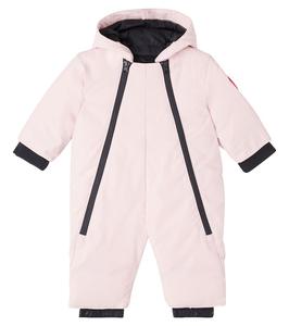 Детский комбинезон из ягненка Canada Goose Kids, Vintage Rose