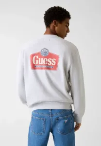Толстовка с логотипом mit Guess Jeans, Grau