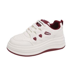 Износостойкие, противоскользящие, противоударные, низкие кроссовки для детей и подростков Peter pan, бургундия