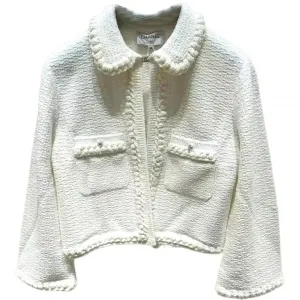 CHANEL Куртка женская белая, White