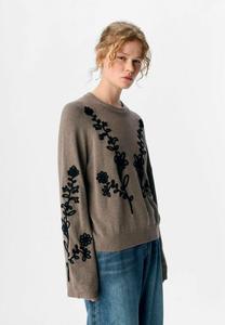 Джемпер Object OBJLANEY RUBIN NOOS, Morel/Light Brown