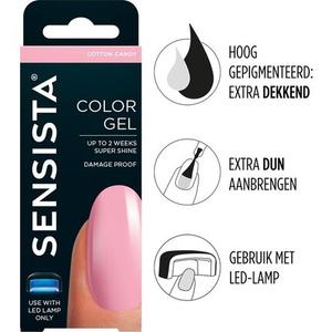Sensista Color Gel Вата - Розовый