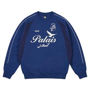 Свитер Palace Palais Pro-Team Crew, Blue Berry