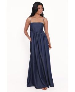 Женское платье макси Одесса Petal and Pup, Dark chambray