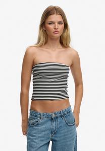 Топ Superdry & Co ATHLETIC ESSENTIALS , Eclipse Navy Stripe/White