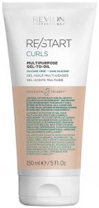 Revlon Re-Start Curls Transformative Oil, увлажняющее гель-масло для вьющихся волос, 150 мл Wella