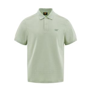 Мужская поло CAT, зеленый