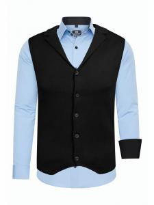 Rusty Neal Комплект из рубашки и жилета (2 шт.), светло-голубой цвет