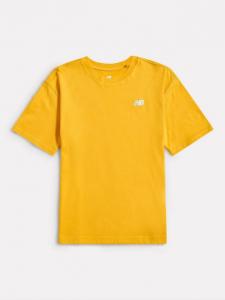 Детская футболка с маленьким логотипом New Balance, Ginger Lemon