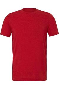 Футболка BELLA + CANVAS Triblend, цвет solid red triblend