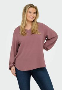 Блуза ONLY Carmakoma CARVICA V NECK, Rose Brown/Mottled Lilac