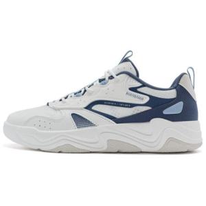 Кроссовки XTEP Undercurrent 3.0 Skateboarding Shoes Men Low-top White/Blue, белый/синий