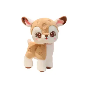 Очаровательная искусственная игрушка-оленек сайка подвеска/плюшевая кукла высота 15см/25см/33см/40см Bitter purchase, коричневый