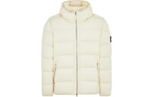 Мужской пуховик Stone Island, слоновая кость