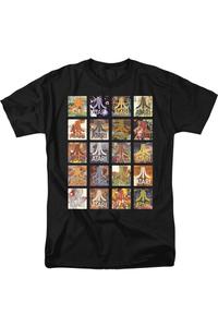 Футболка Atari 20 Games с коротким рукавом для взрослых Gildan, черный