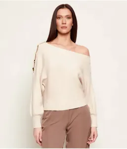 Свитер JAMIA regular fit Guess Jeans, бежевый