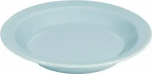 Тарелка Piu 15, фарфоровая, крышка, светло-голубая, Ø 15 см, 2810466 Authentics