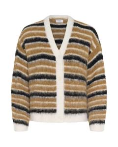 SAINT TROPEZ Кардиган 'OlmaSZ' вязаный, цвет капучино