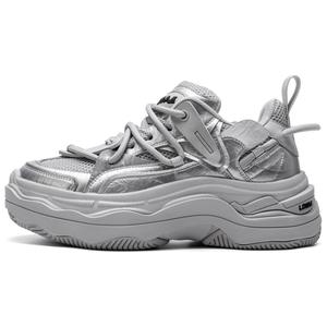 LINGMO Серые противоскользящие массивные кроссовки унисекс, цвет Gray