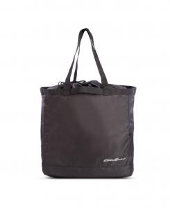 Складная сумка-тоут Stowaway объемом 25 литров на затяжках Eddie Bauer, цвет onyx