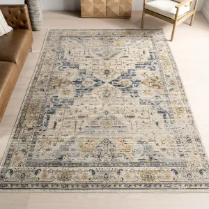 Ковер Martha Medallion Indoor/Outdoor Area Rug nuLOOM, 61x244 см, мультиколор
