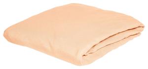 Простыня на резинке 190x200 см, апельсин