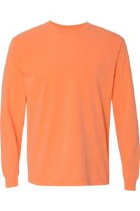 Футболка Comfort Colors Garment-Dyed Heavyweight с длинным рукавом, цвет melon