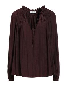 Топ Lanvin, темно-коричневый