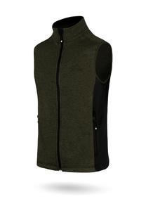 Мужской вязаный флисовый жилет Шаматтава normani, цвет Oliv