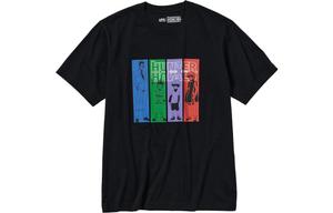 UNIQLO Футболка унисекс, цвет Black