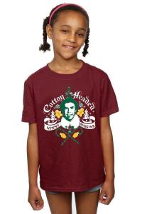 Хлопковая футболка Ninny Muggins с хлопковой головой Elf, красный