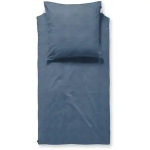 Постельное белье Damai «Мик», имитация льна, цвет Denim