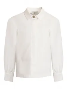 Рубашка со складками ETRO KIDS, белый