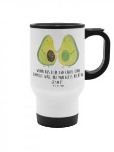 Mr. & Mrs. Panda Термос с изображением авокадо и надписью белого цвета